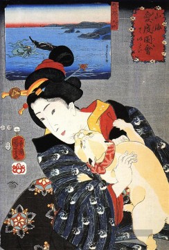 Frauen 28 Utagawa Kuniyoshi Ukiyo e Ölgemälde